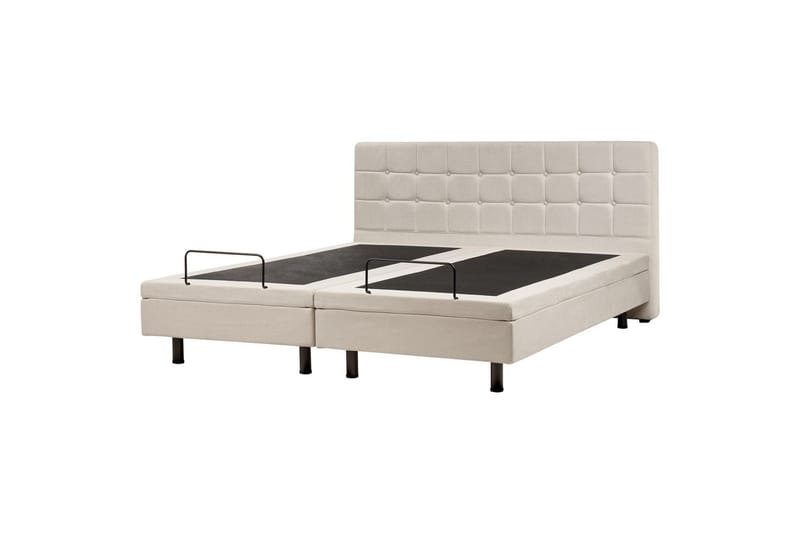 Justerbar säng Duke - Ljusbeige, 180x200 cm - Möbler - Säng - Sängram & sängstomme