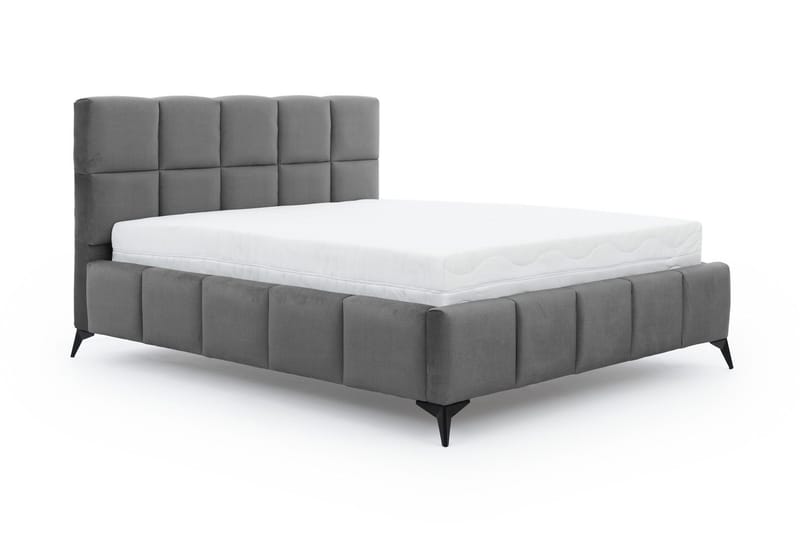 Kamble Sängram med Förvaring 140x200 cm - Grå - Möbler - Säng - Säng med förvaring