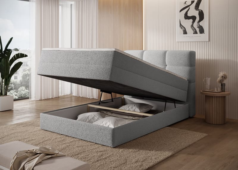 Kasped Sängpaket Kontinentalsäng med förvaring 120x200 cm - Royal 04 - Möbler - Säng - Kontinentalsäng