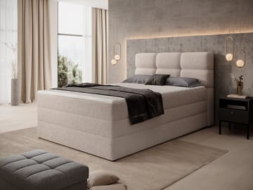 Kasped Sängpaket Kontinentalsäng med förvaring 120x200 cm - svart - Möbler - Säng - Kontinentalsäng