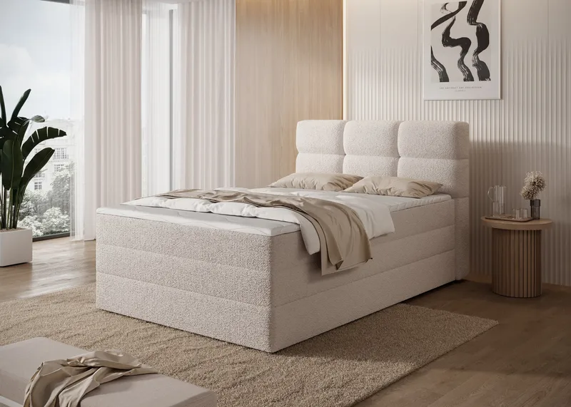 Kasped Sängpaket Kontinentalsäng med förvaring 120x200 cm - svart - Möbler - Säng - Kontinentalsäng