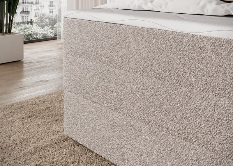 Kasped Sängpaket Kontinentalsäng med förvaring 120x200 cm - svart - Möbler - Säng - Kontinentalsäng