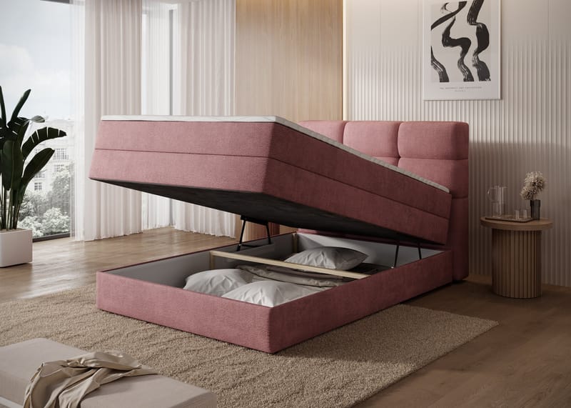 Kasped Sängpaket Kontinentalsäng med förvaring 140x200 cm - Touch 24 - Möbler - Säng - Kontinentalsäng