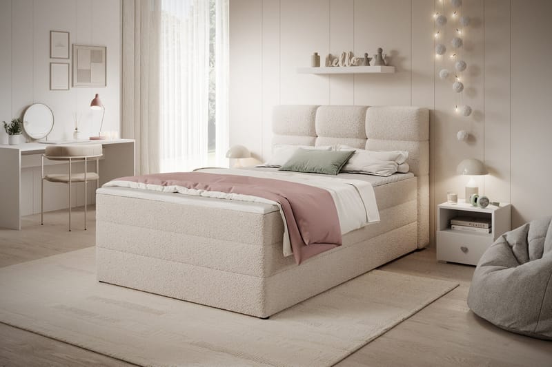 Kasped Sängpaket Kontinentalsäng med förvaring 140x200 cm - Paolli 18 - Möbler - Säng - Kontinentalsäng