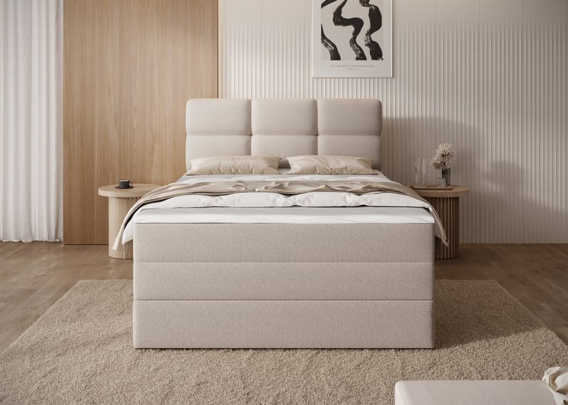 Kasped Sängpaket Kontinentalsäng med förvaring 140x200 cm - Paolli 18 - Möbler - Säng - Kontinentalsäng