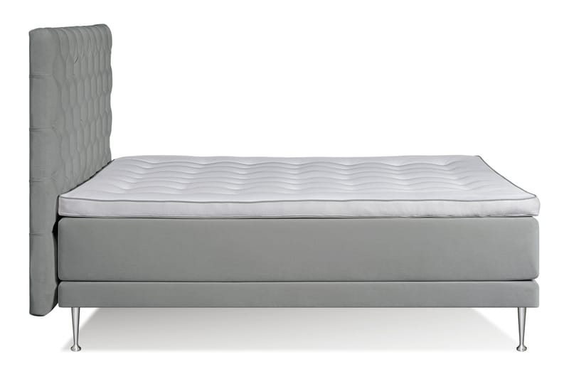 Kolina Komplett Sängpaket 180x200 - Ljusgrå - Komplett sängpaket
