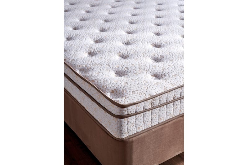 Adilen Kontinentalsäng 140x190 cm - Ljusbrun - Möbler - Säng - Säng med förvaring