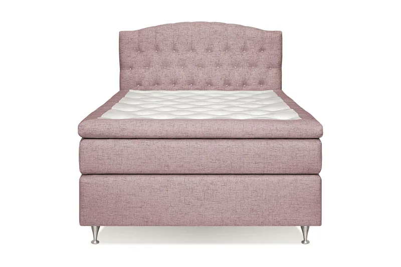 Belda Sängpaket 140x200 Fast - Rosa - Möbler - Säng - Kontinentalsäng