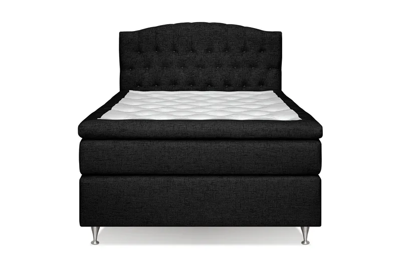 Belda Sängpaket 140x200 Fast, Svart