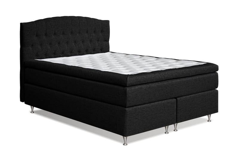 Belda Sängpaket 160x200 Fast - Svart - Möbler - Säng - Kontinentalsäng