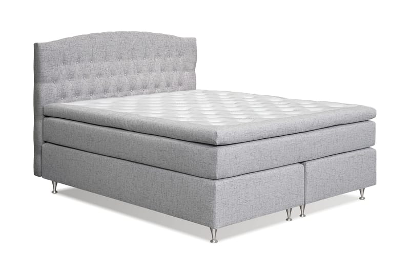 Belda Sängpaket 160x200 Fast/Medium - Ljusgrå - Möbler - Säng - Kontinentalsäng
