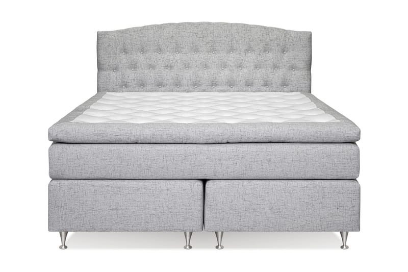 Belda Sängpaket 160x200 Fast/Medium - Ljusgrå - Möbler - Säng - Kontinentalsäng