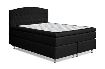 Belda Sängpaket 160x200 Fast/Medium - Svart - Möbler - Säng - Kontinentalsäng