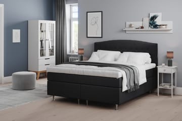 Belda Sängpaket 160x200 Fast/Medium - Svart - Möbler - Säng - Kontinentalsäng