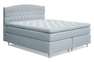Belda Sängpaket 180x200 Fast - Ljusblå - Möbler - Säng - Kontinentalsäng