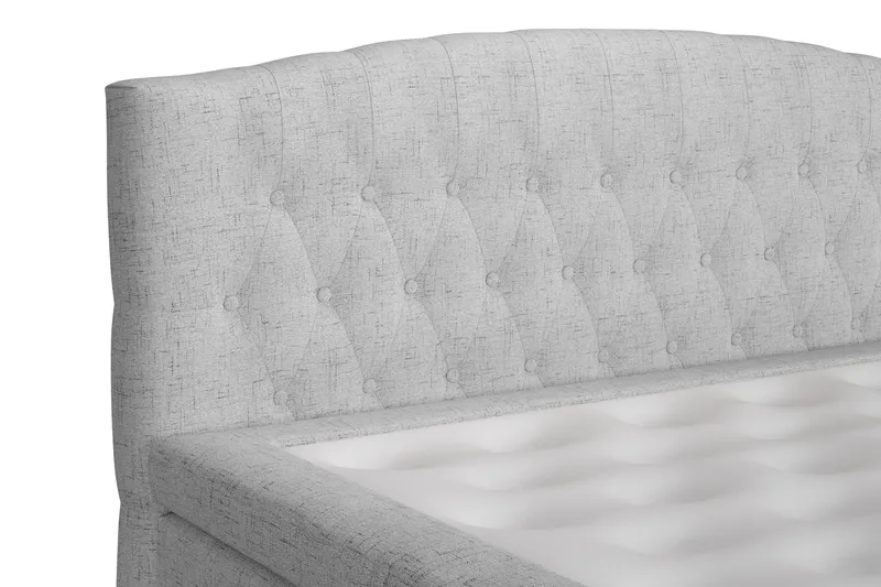 Belda Sängpaket 180x200 Fast/Medium - Ljusgrå - Möbler - Säng - Kontinentalsäng