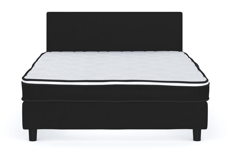 Komplett Sängpaket Billingen 140x200 cm - Svart - Möbler - Säng - Dubbelsäng