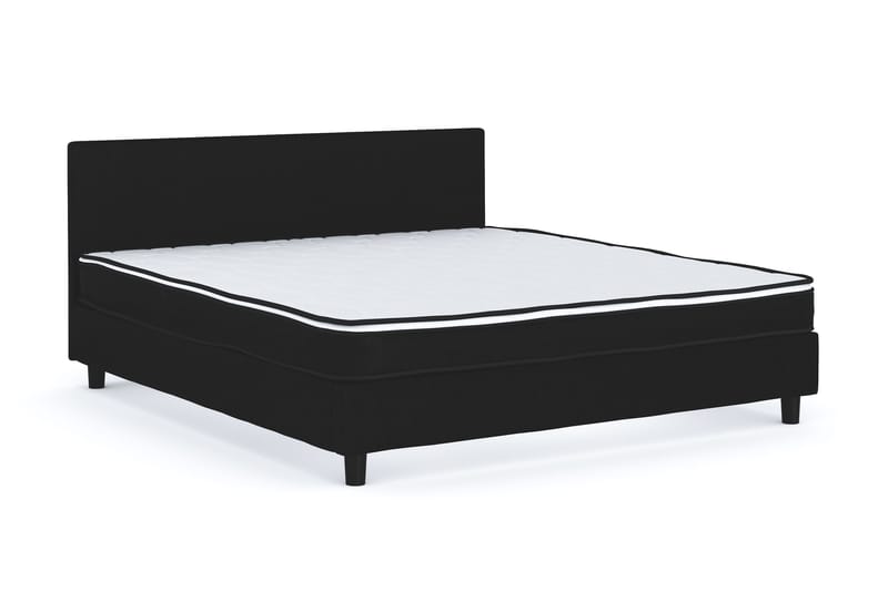 Komplett Sängpaket Billingen 180x200 cm - Svart - Möbler - Säng - Dubbelsäng