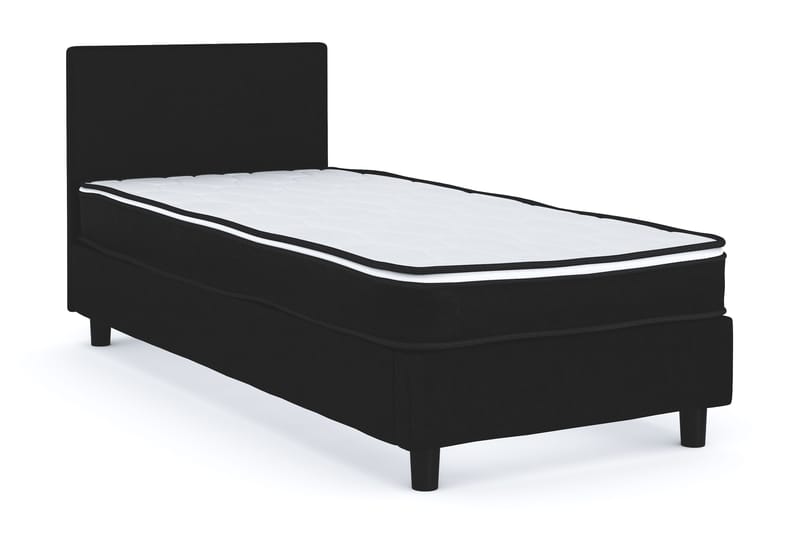 Komplett Sängpaket Billingen 90x200 cm - Svart - Möbler - Säng - Dubbelsäng