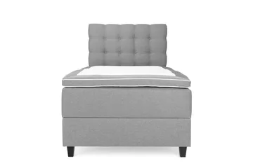 Komplett Sängpaket Boxford Säng med Förvaring 105x200 - Ljusgrå (+Fler val) - Möbler - Säng - Enkelsäng