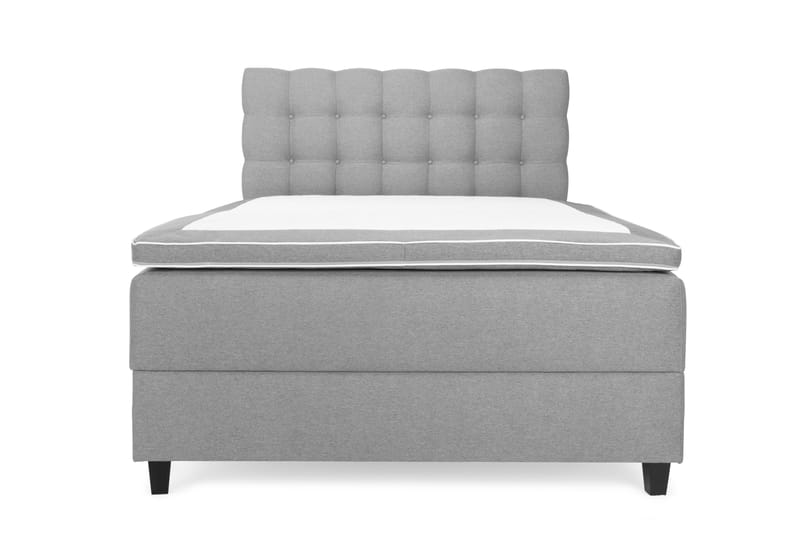 Komplett Sängpaket Boxford Säng med Förvaring 140x200 - Ljusgrå (+Fler val) - Möbler - Säng - Enkelsäng