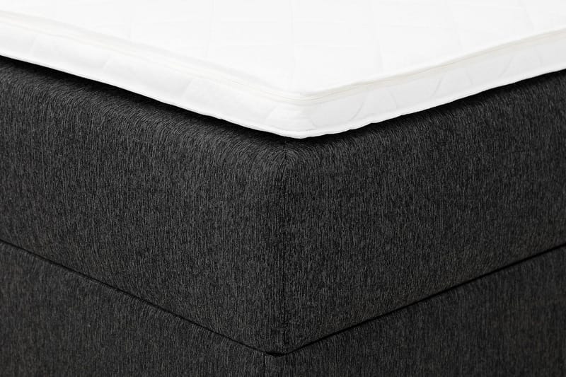 Boxy Box Bed 160x200 cm - Svart/Grå - Möbler - Säng - Säng med förvaring