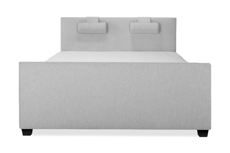 Komplett Sängpaket Brighton Grå - 160 cm - Komplett sängpaket - Kontinentalsäng - Dubbelsäng