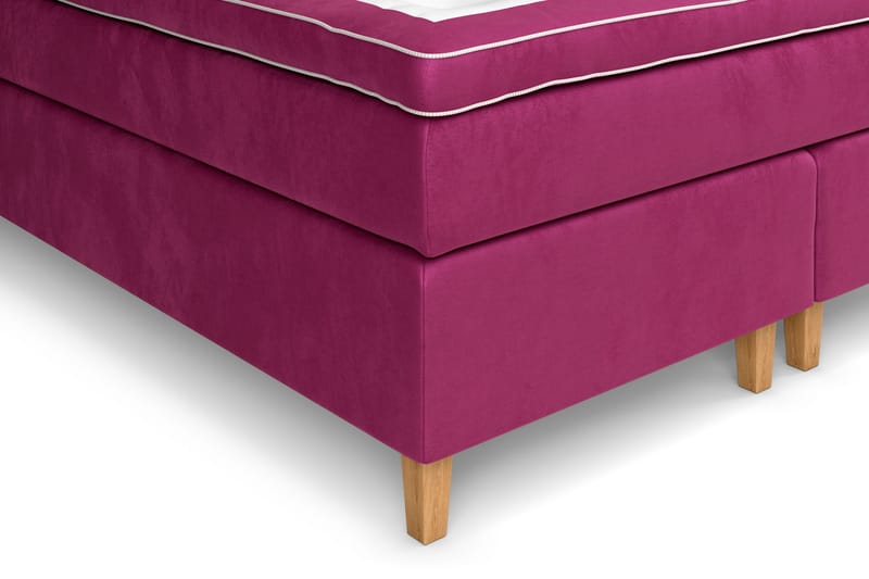 Celine Sängpaket 180x200 cm - Rosa/Sammet - Möbler - Säng - Kontinentalsäng
