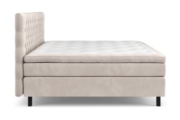 Celine Sängpaket 210x210cm - Beige / Sammet - Möbler - Säng - Kontinentalsäng
