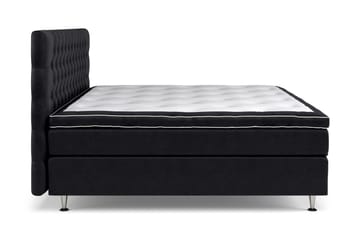 Celine Sängpaket 210x210cm - Svart/Sammet - Möbler - Säng - Kontinentalsäng