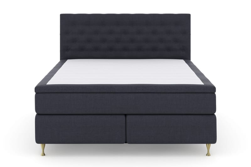Komplett Sängpaket Choice No 4 180x200 Fast/Medium - Blå|Guld - Komplett sängpaket - Kontinentalsäng - Dubbelsäng