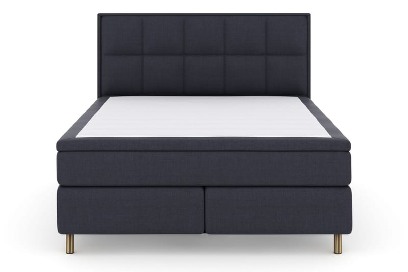 Komplett Sängpaket Choice No 4 180x200 Fast/Medium - Blå|Koppar - Kontinentalsäng - Dubbelsäng - Komplett sängpaket