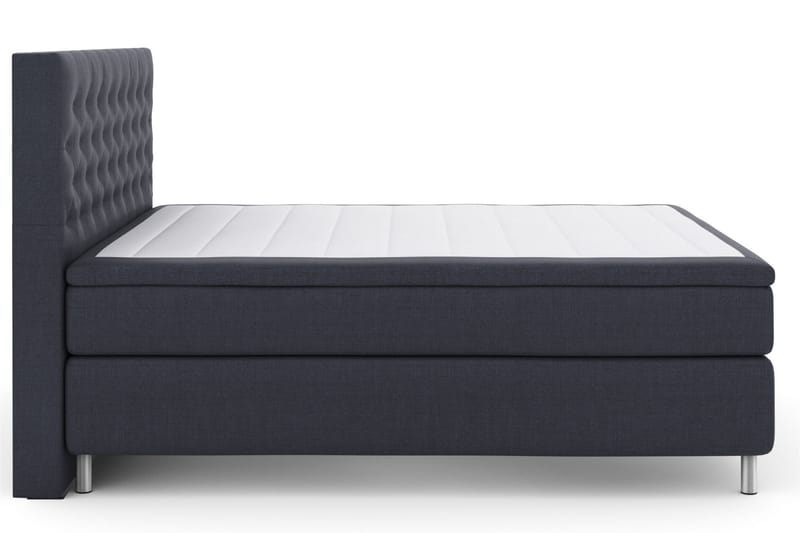Komplett Sängpaket Choice No 4 180x200 Medium - Blå|Metall - Kontinentalsäng - Dubbelsäng - Komplett sängpaket