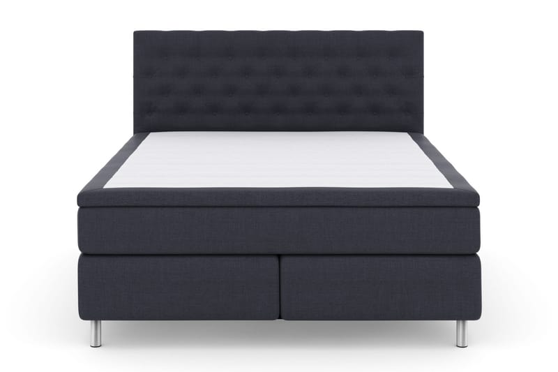 Komplett Sängpaket Choice No 4 180x200 Medium - Bl�å|Metall - Kontinentalsäng - Dubbelsäng - Komplett sängpaket