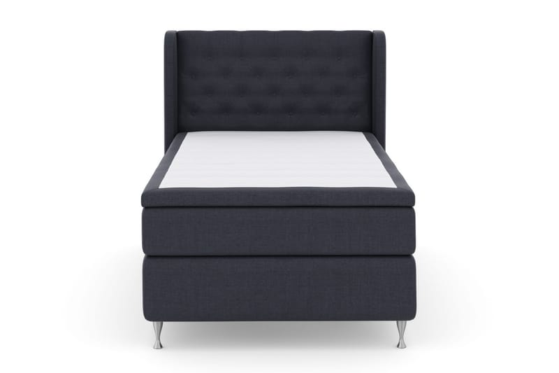 Komplett Sängpaket Choice No 5 120x200 Fast Watergel - Blå|Silver - Kontinentalsäng - Komplett sängpaket