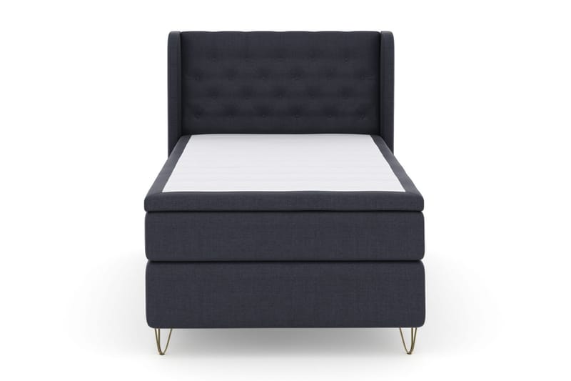 Komplett Sängpaket Choice No 5 120x200 Medium Latex - Blå|Metall V-form - Komplett sängpaket - Kontinentalsäng