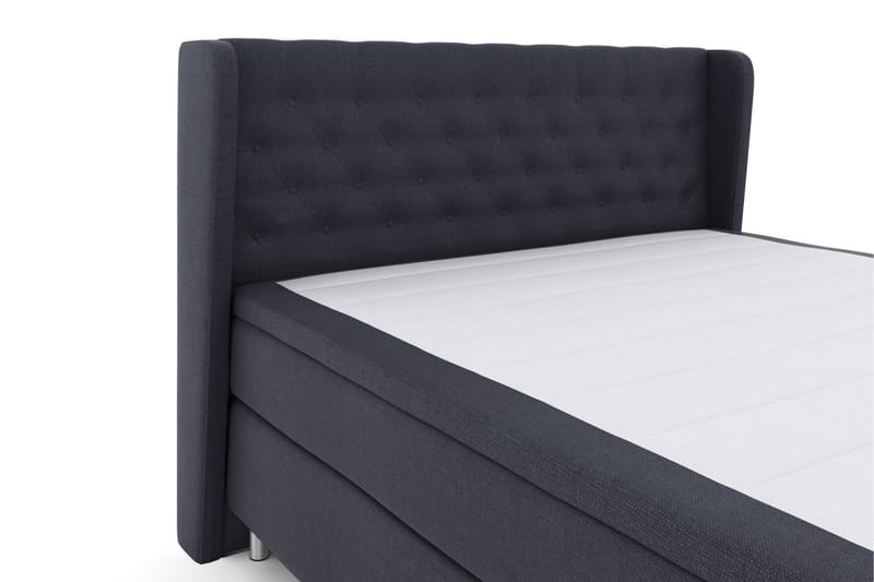 Komplett Sängpaket Choice No 5 210x210 Fast Latex - Blå|Metall - Kontinentalsäng - Dubbelsäng - Komplett sängpaket