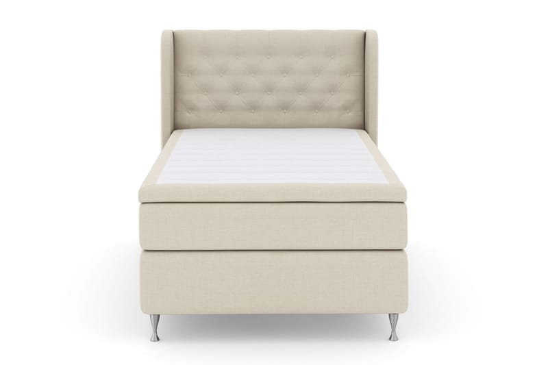 Komplett Sängpaket Choice No 6 120x200 Fast Watergel - Beige|Silver - Kontinentalsäng - Komplett sängpaket