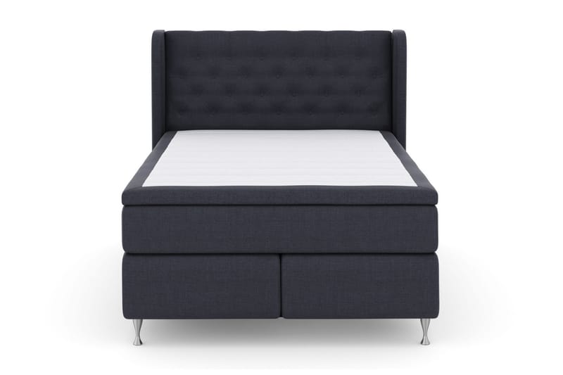 Komplett Sängpaket Choice No 6 160x200 Fast Watergel - Blå|Silver - Kontinentalsäng - Dubbelsäng - Komplett sängpaket
