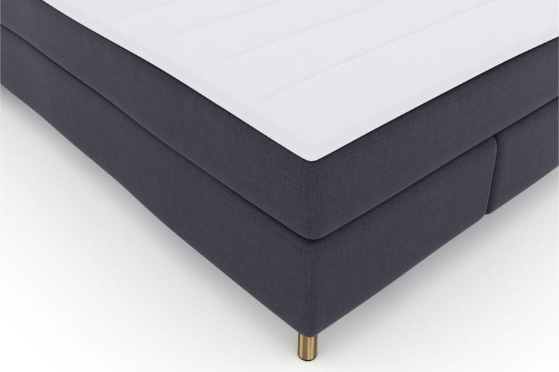 Komplett Sängpaket Choice No 6 160x200 Medium Memory/Pocket - Blå|Koppar - Kontinentalsäng - Dubbelsäng - Komplett sängpaket