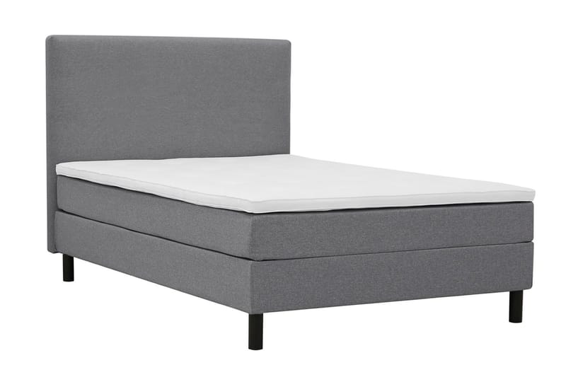 Komplett Sängpaket Dream 120x200 cm Slät Sänggavel - Grå - Möbler - Säng - Enkelsäng