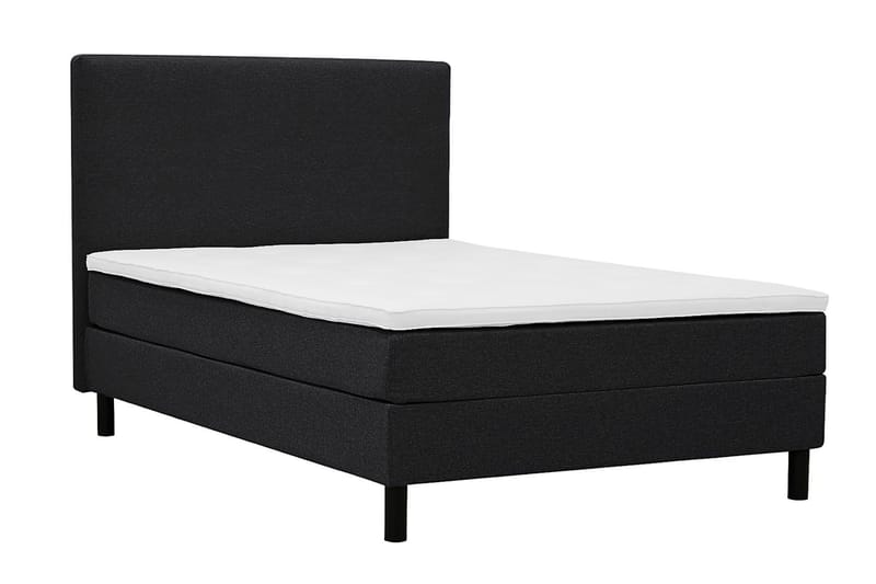 Komplett Sängpaket Dream 120x200 cm Slät Sänggavel - Svart - Möbler - Säng - Dubbelsäng