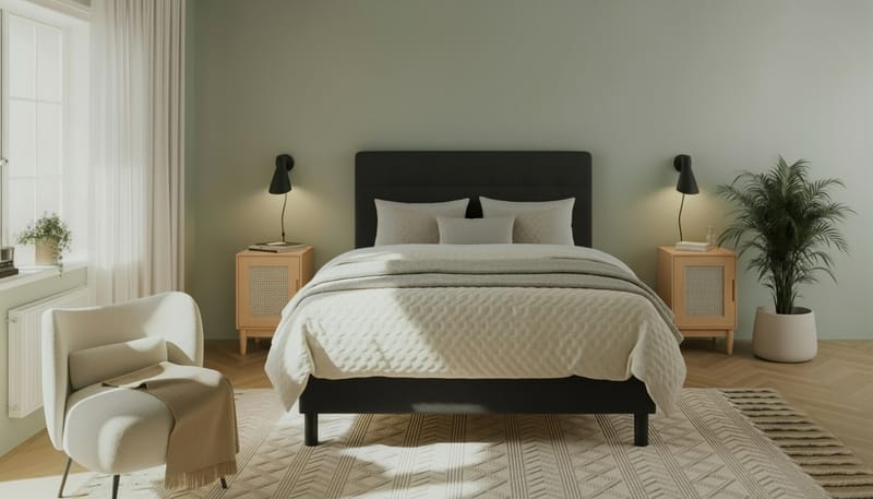 Komplett Sängpaket Dream 120x200 cm - Svart - Möbler - Säng - Kontinentalsäng