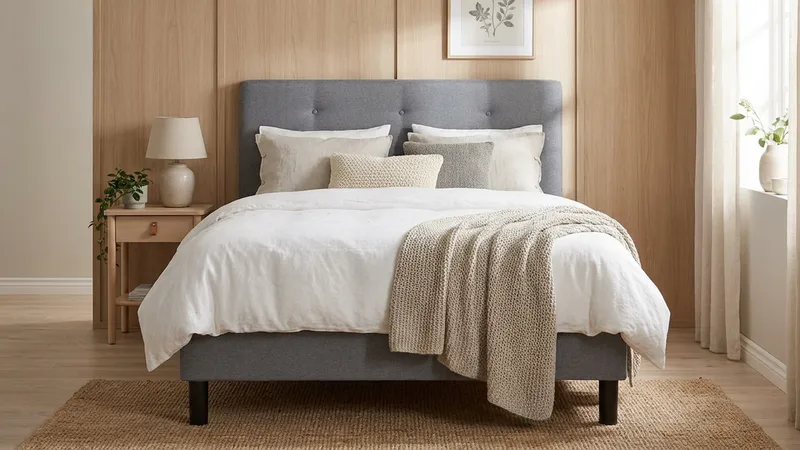 Komplett Sängpaket Dream 140x200 cm - Grå - Möbler - Säng - Enkelsäng