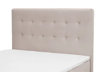 Komplett Sängpaket Dream 140x200 cm Knappar - Beige - Möbler - Säng - Kontinentalsäng