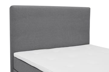 Komplett Sängpaket Dream 150x200 cm Slät Sänggavel - Grå - Möbler - Säng - Enkelsäng
