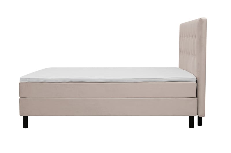 Komplett Sängpaket Dream 160x200 cm Knappar - Beige - Möbler - Säng - Komplett sängpaket