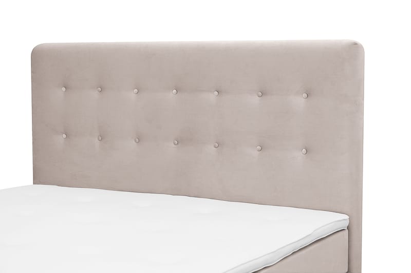 Komplett Sängpaket Dream 160x200 cm Knappar - Beige - Möbler - Säng - Komplett sängpaket