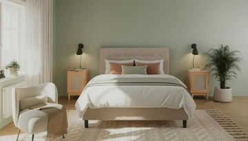 Komplett Sängpaket Dream 160x200 cm Knappar - Beige - Möbler - Säng - Kontinentalsäng