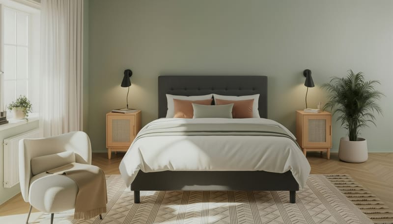 Komplett Sängpaket Dream 160x200 cm - Mörkgrå - Möbler - Säng - Kontinentalsäng